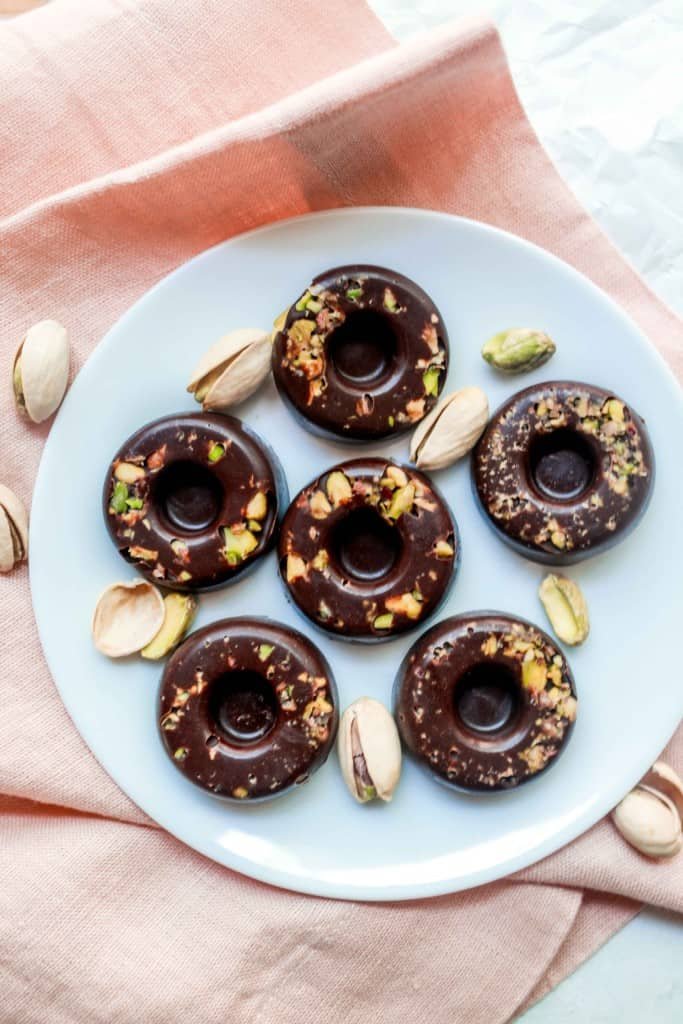 Easy and simple way to make delicious homemade Vegan Chocolate from scratch with only four ingredients! #veganchocolate #chocolate #chocolaterecipe