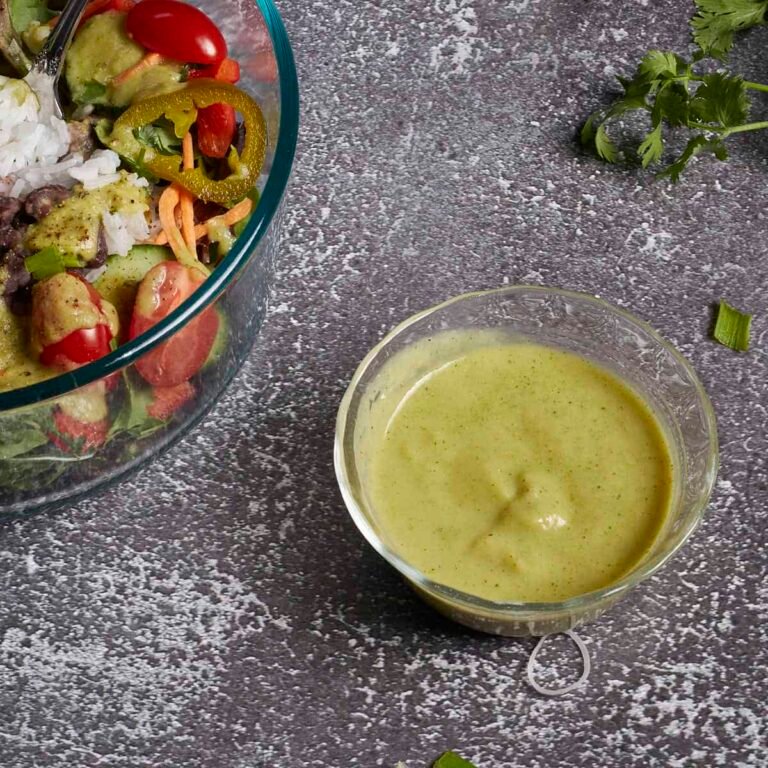Green Chile Lime Salad Dressing