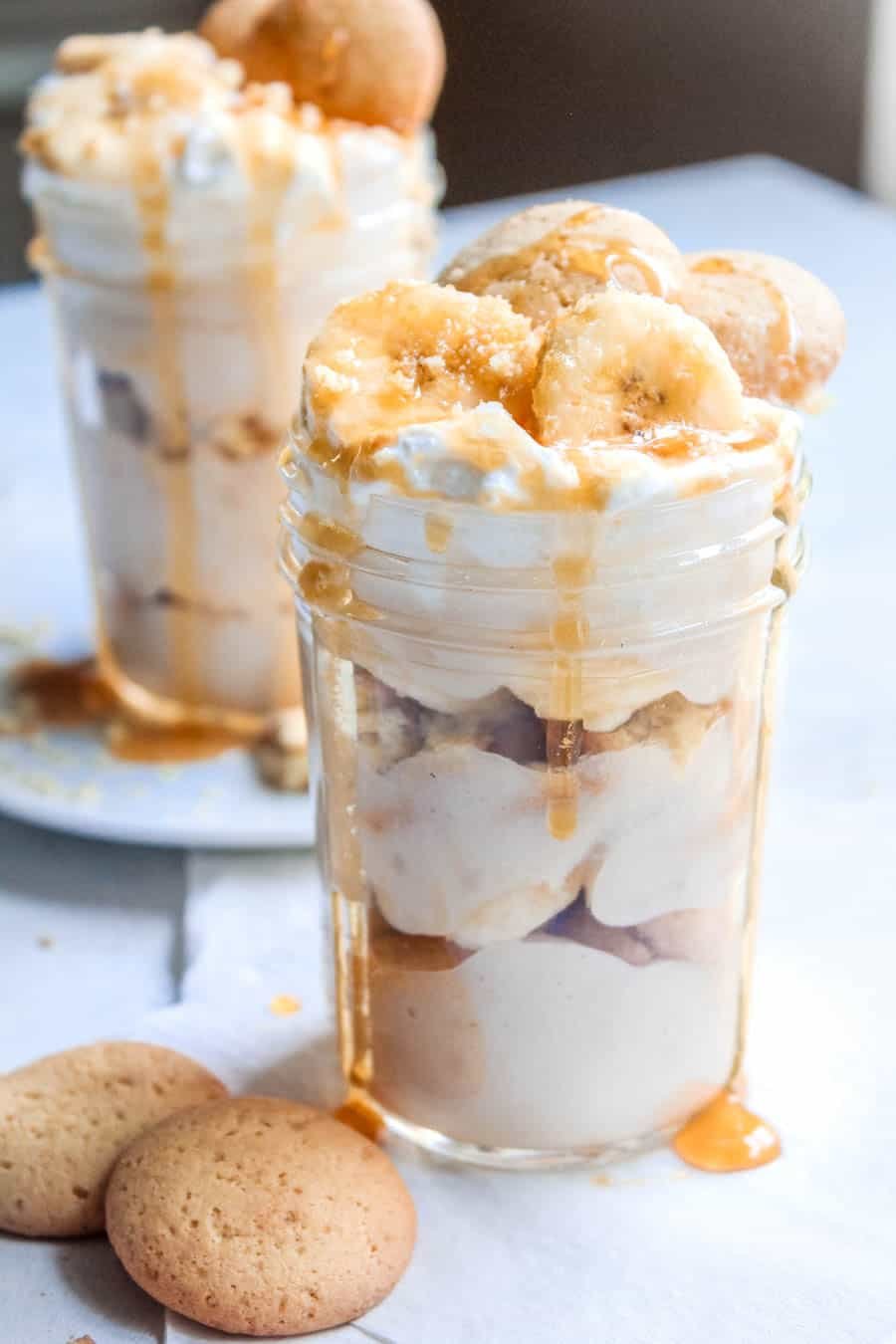 Banana Pudding in a Jar