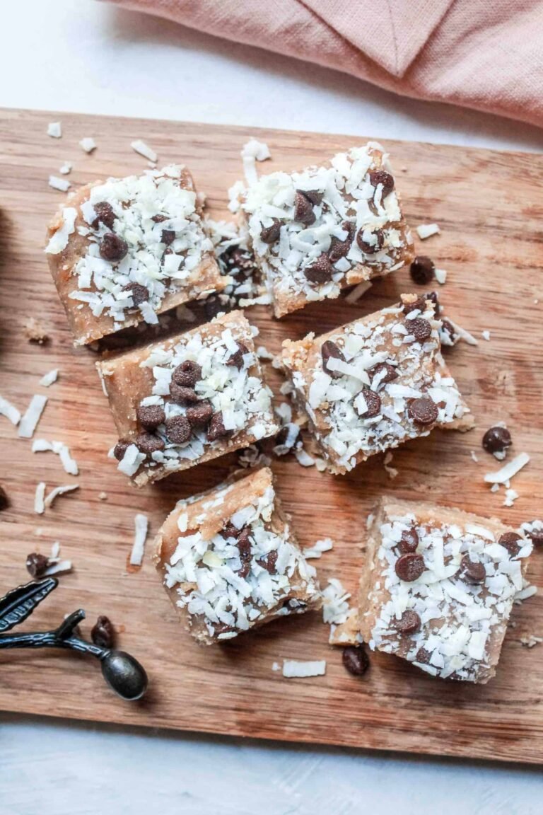 No-Bake Banana Blondies