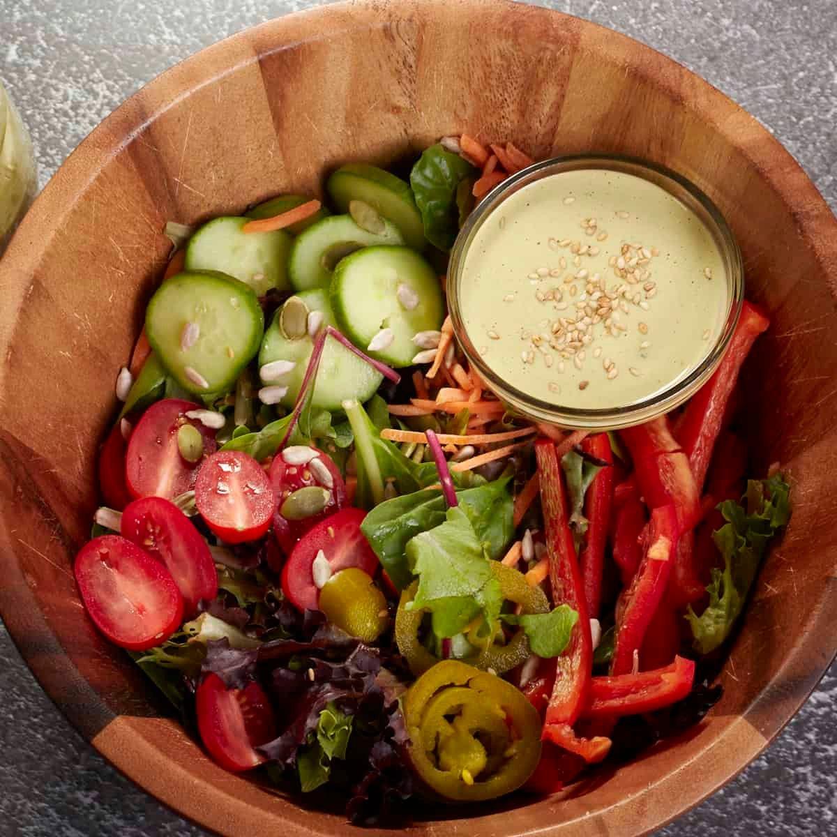 Vegan Tahini Salad
